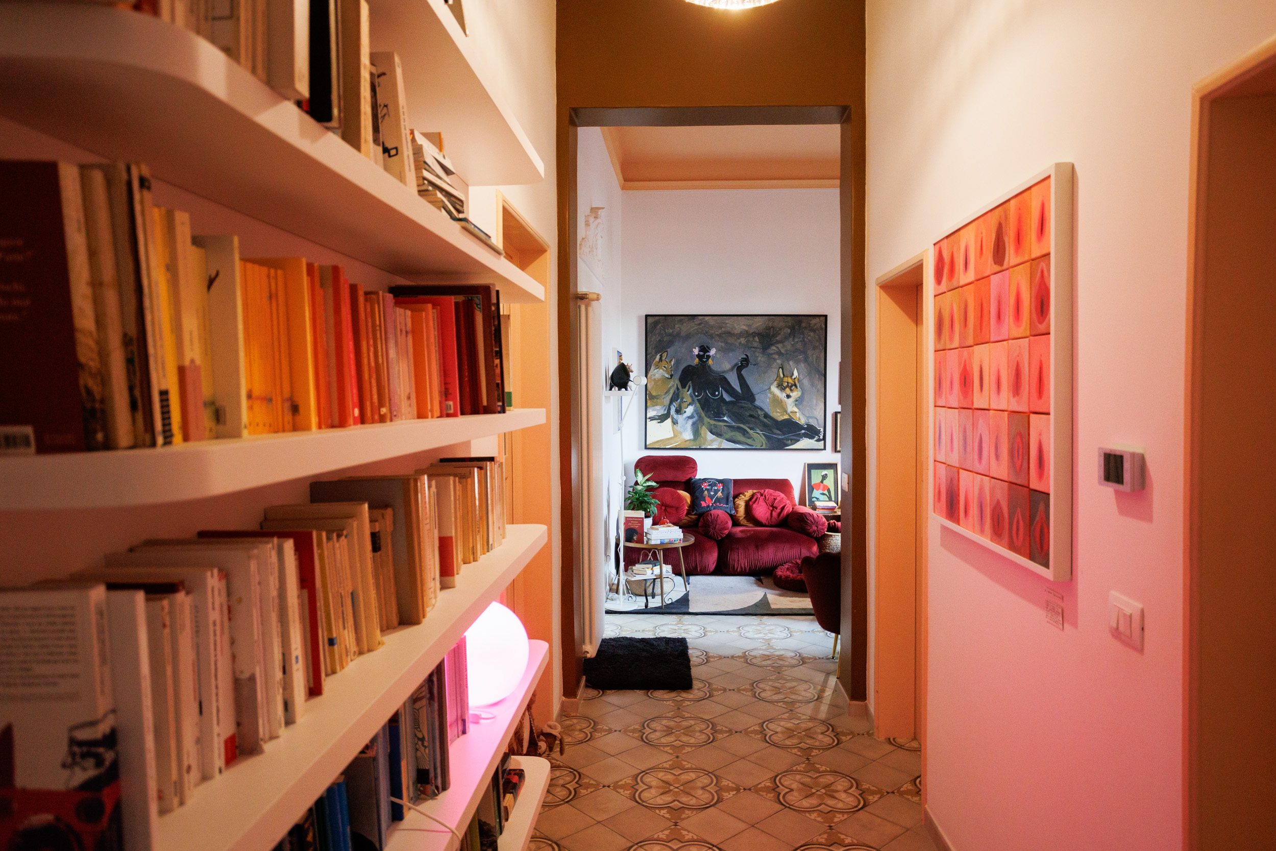 La casa-studio di Giulia Sollai, a Bologna. Foto: Massimo Pistore