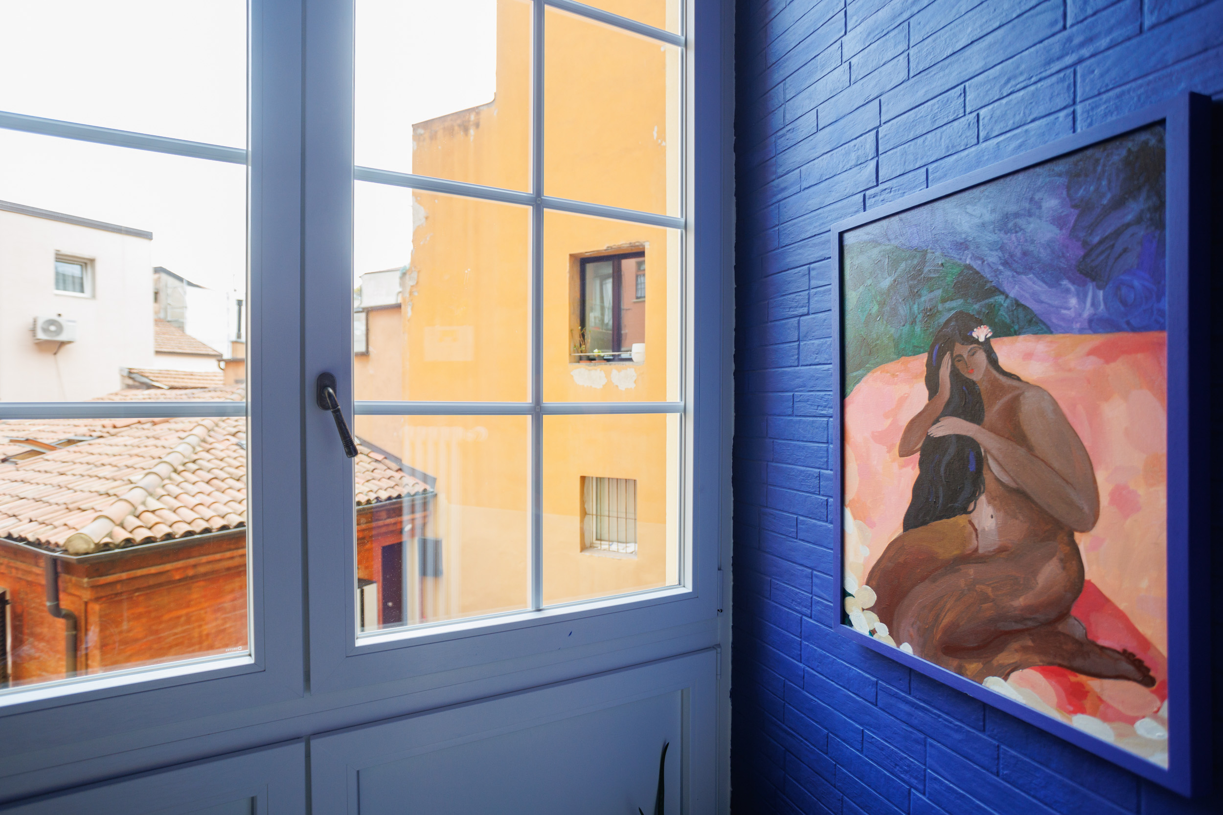 La casa-studio di Giulia Sollai, a Bologna. Foto: Massimo Pistore