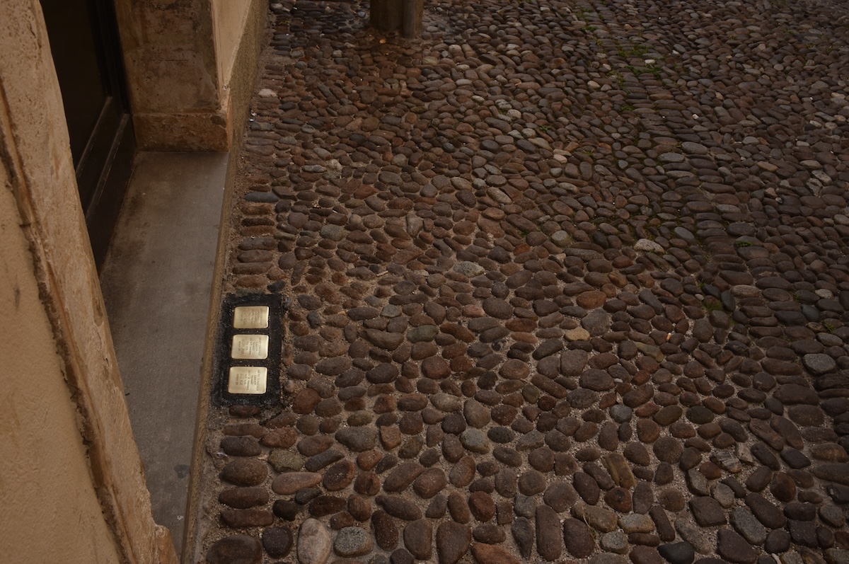 Stolpersteine in Padua (C) Christian Michelides