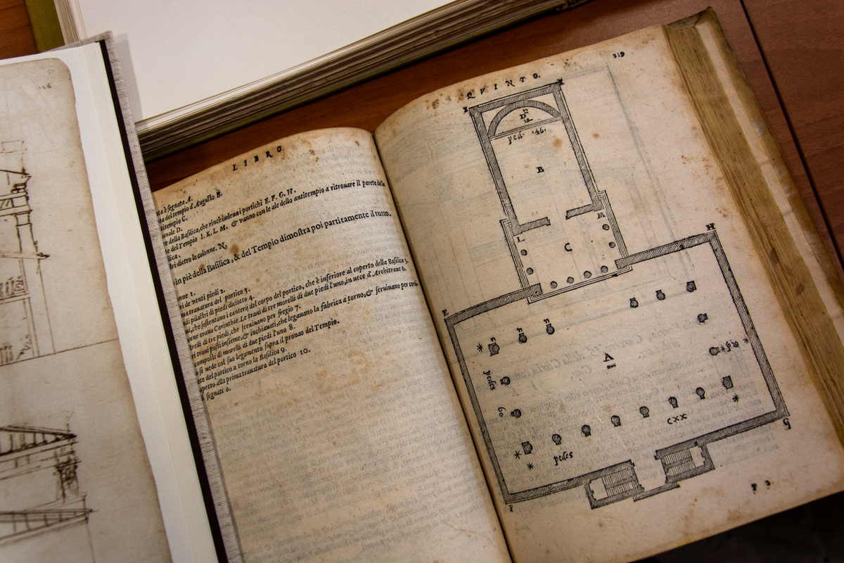 Basilica di Vitruvio immaginata da Palladio