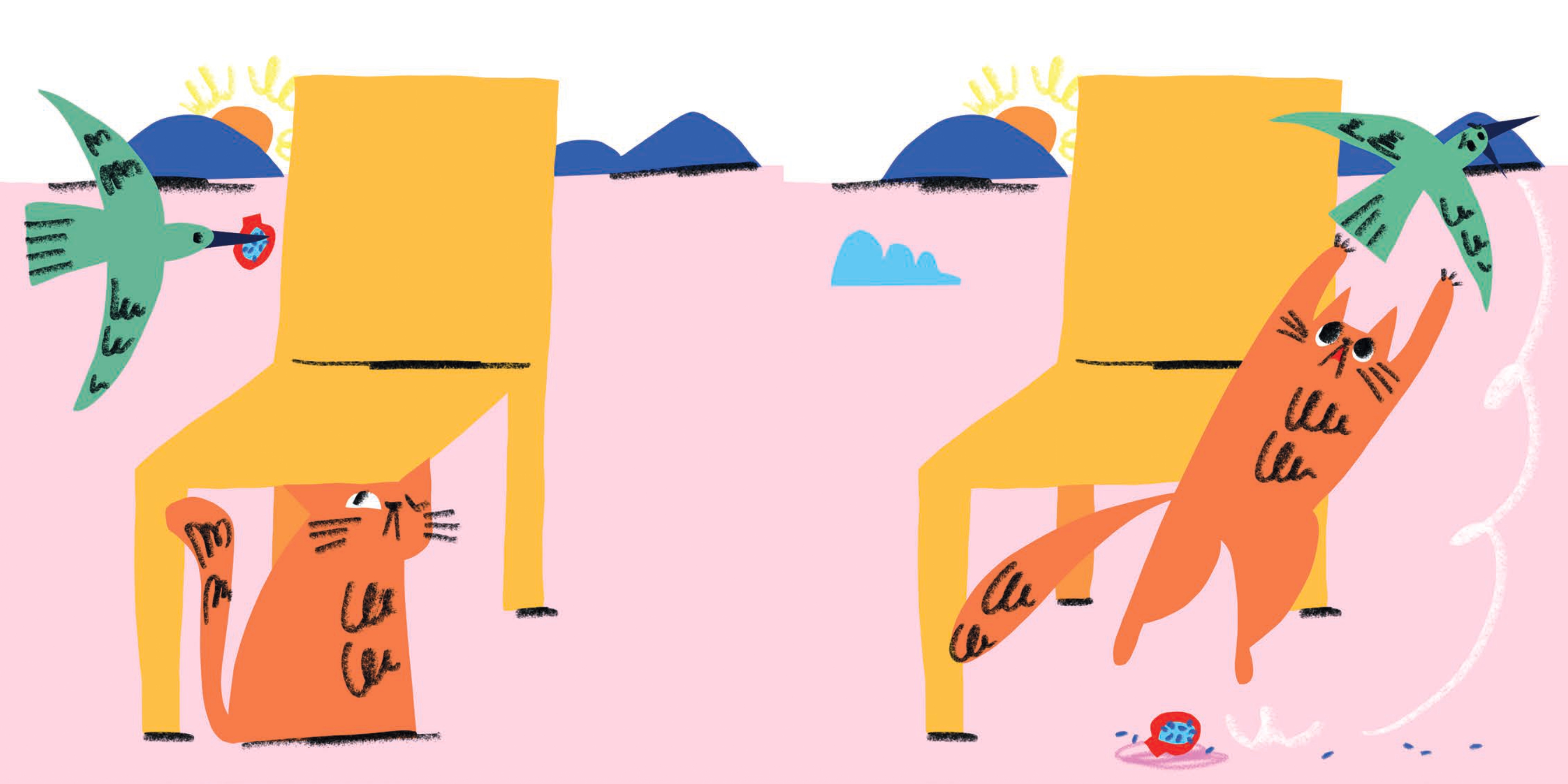 Cercasi gamba!, scritto e illustrato da Irene Frigo (Carthusia)