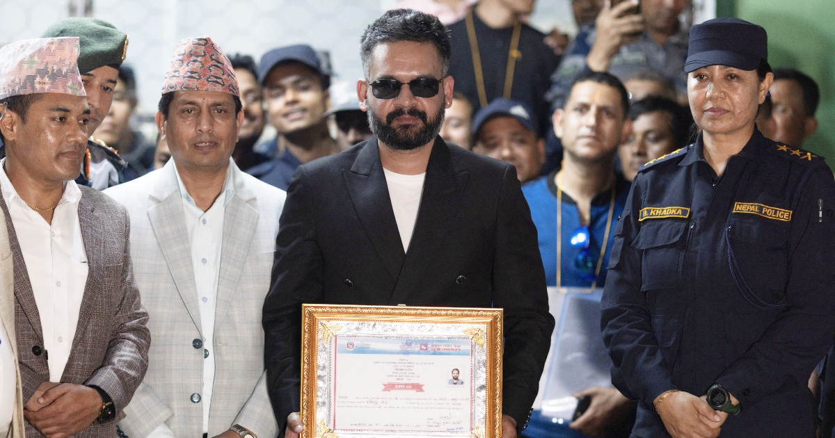 Il Presidente Nepal Balendra Shah