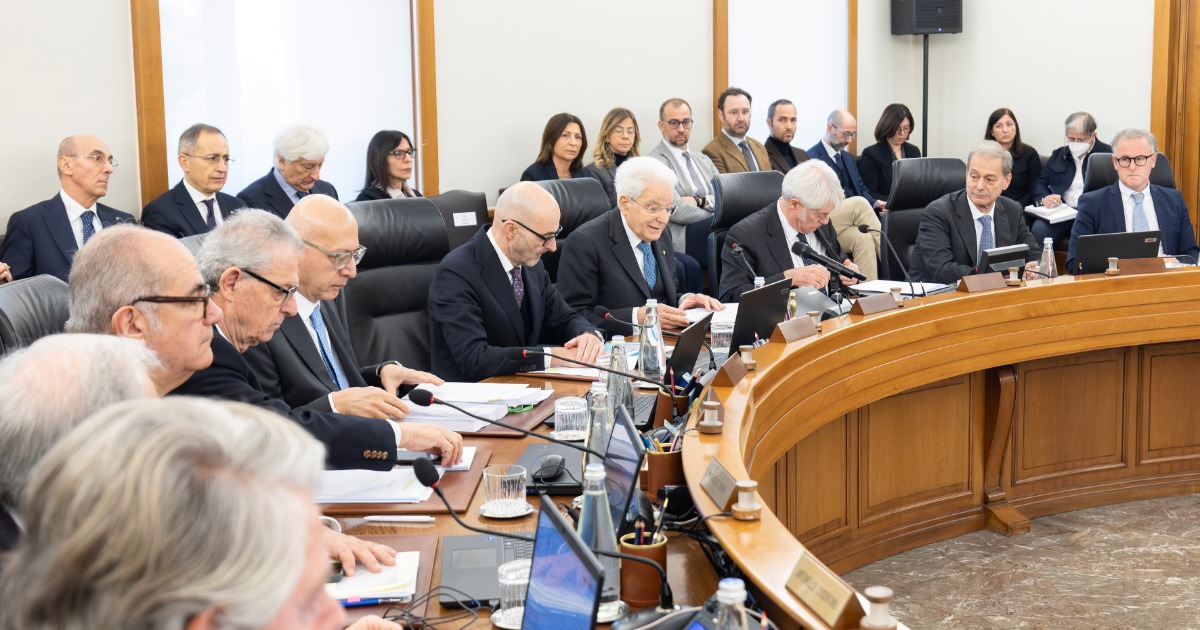 Mattarella al CSM, 2026