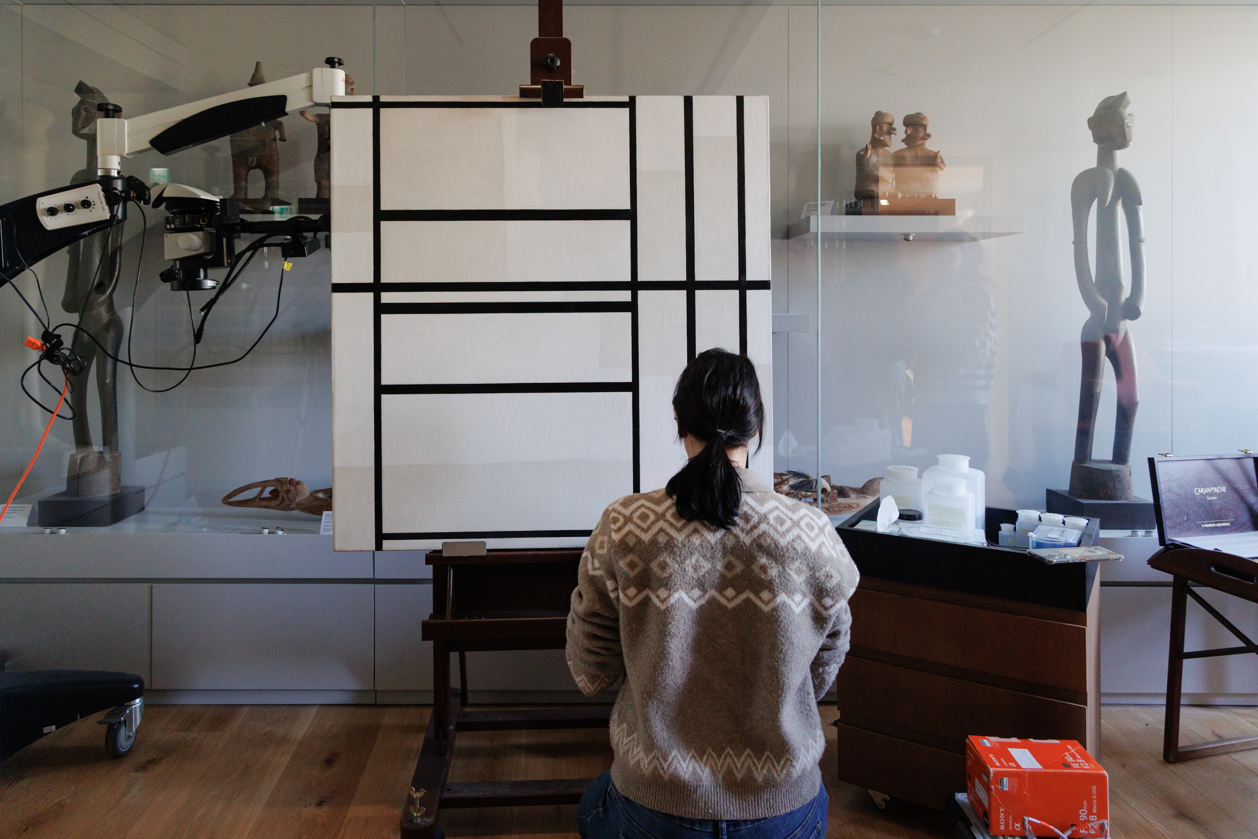 Gli interventi di restauro, Collezione Peggy Guggenheim di Venezia. Foto: Massimo Pistore