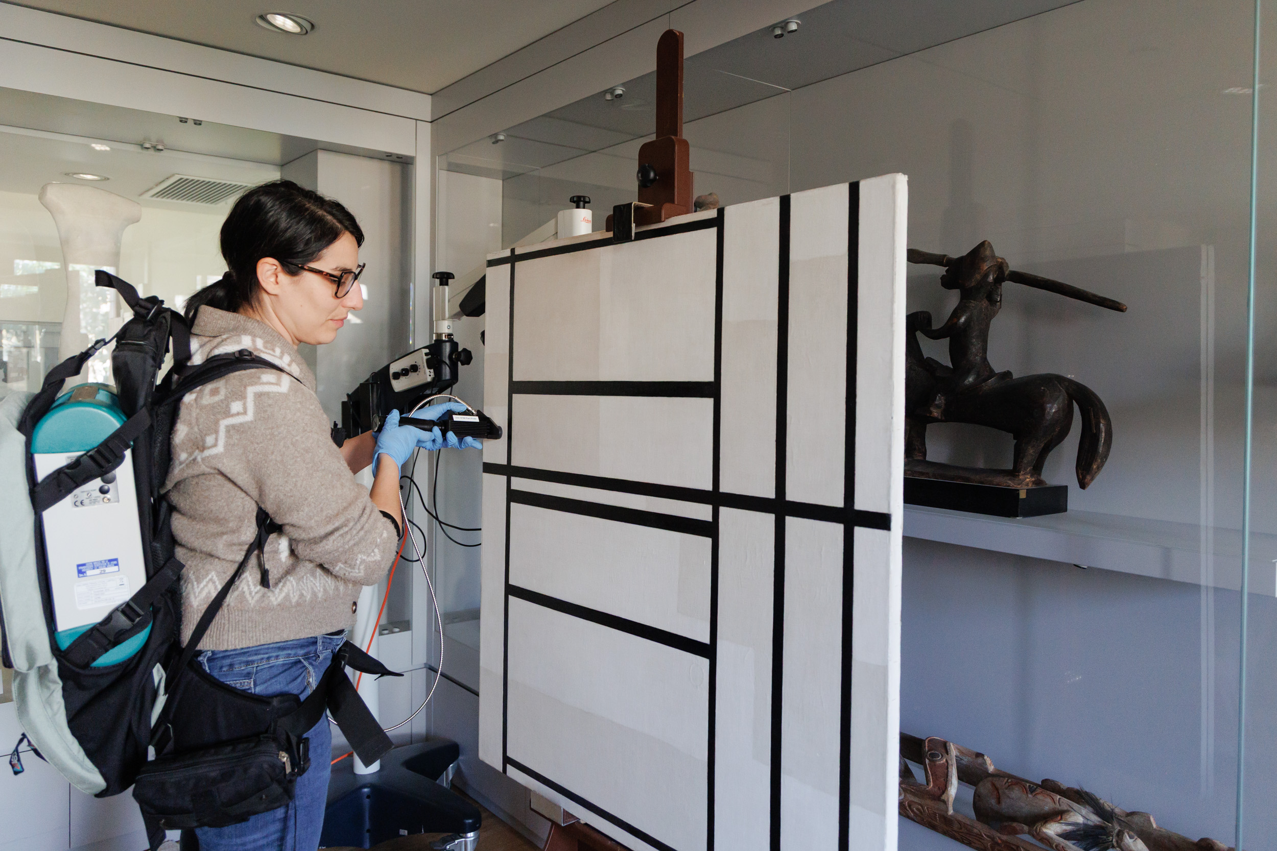 Gli interventi di restauro, Collezione Peggy Guggenheim di Venezia. Foto: Massimo Pistore