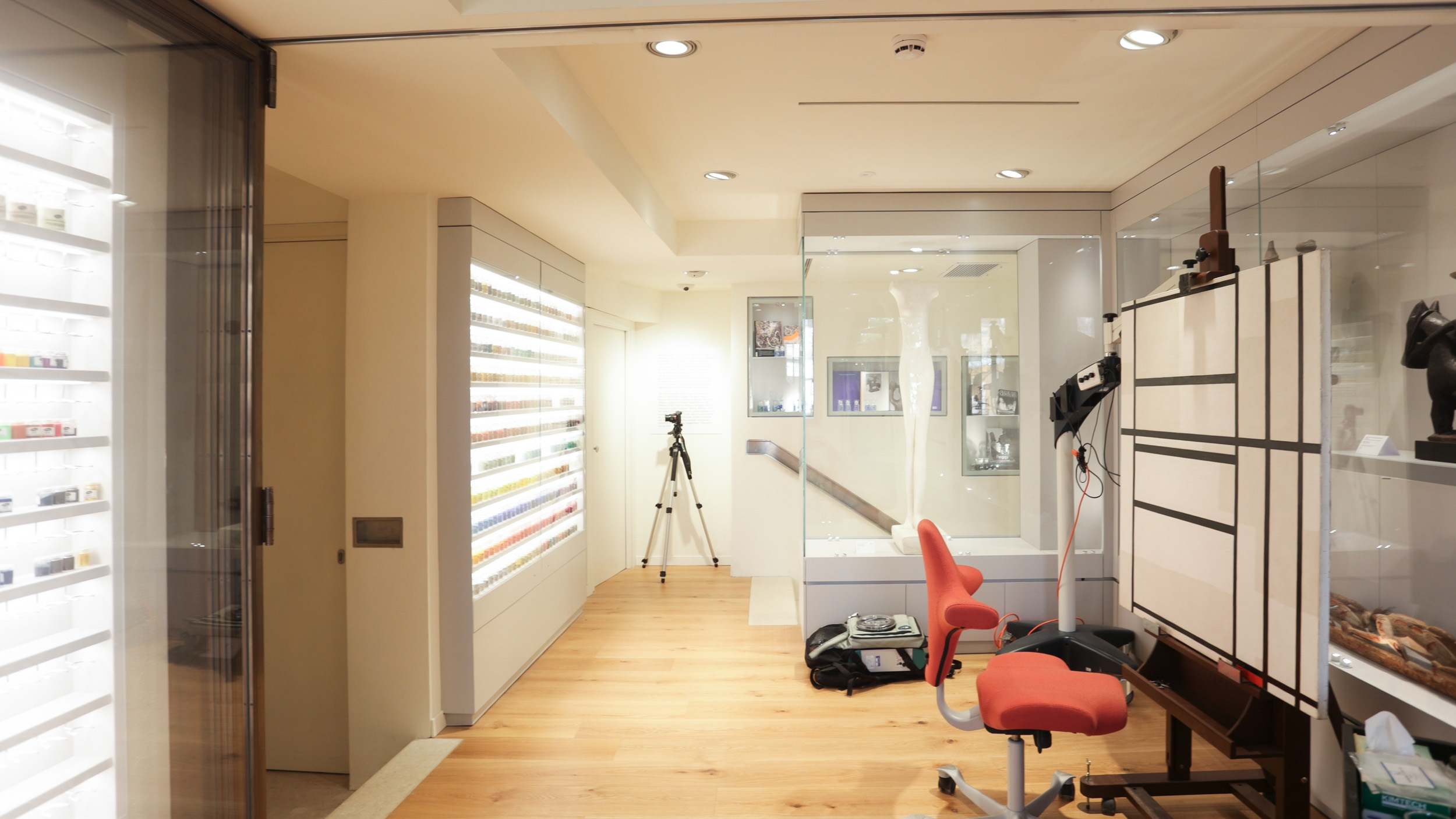 Conservation Lab, Collezione Peggy Guggenheim, Venezia. Foto: Massimo Pistore