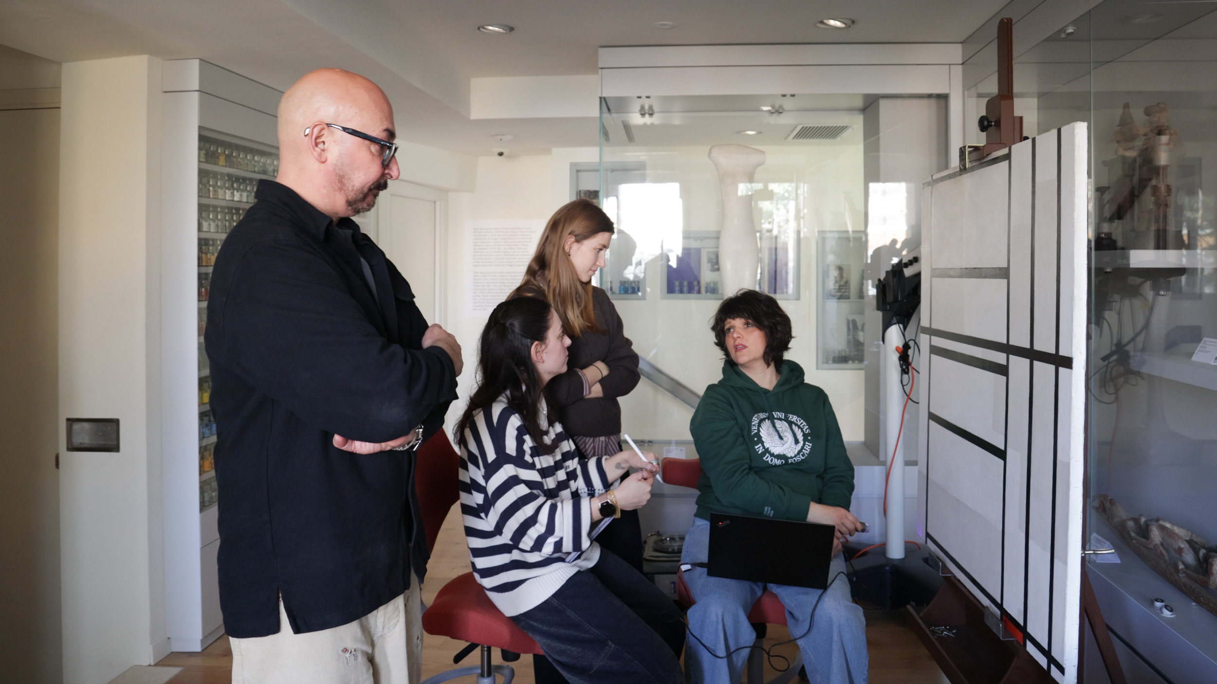 Conservation Lab, Collezione Peggy Guggenheim, Venezia. Foto: Massimo Pistore