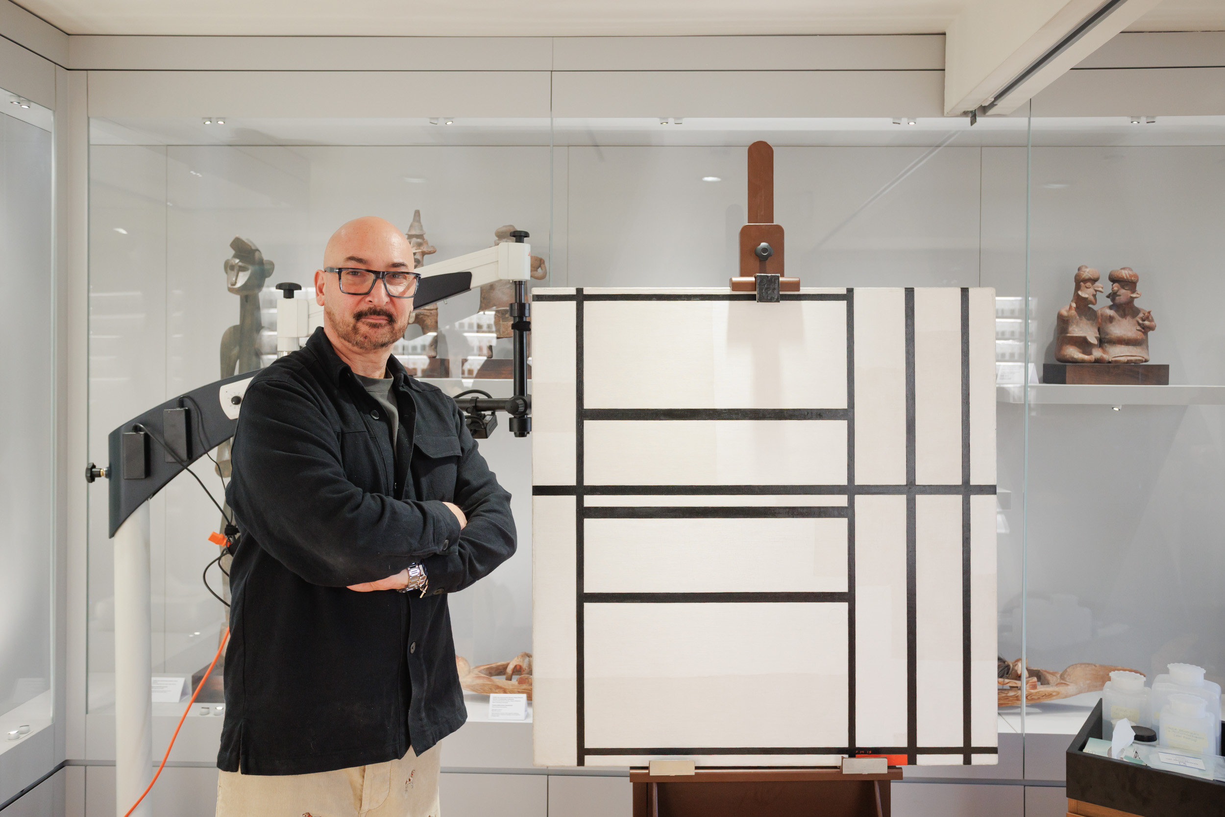 Conservation Lab, Collezione Peggy Guggenheim, Venezia. Foto: Massimo Pistore