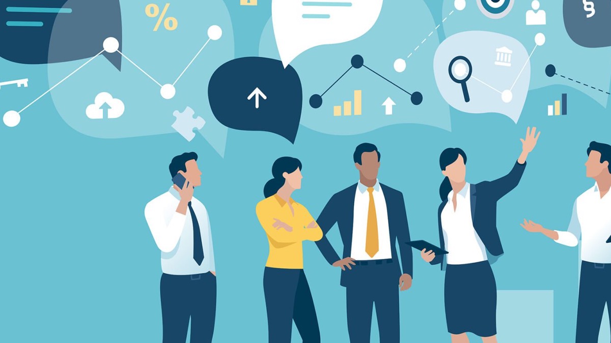 disegno persone con idee