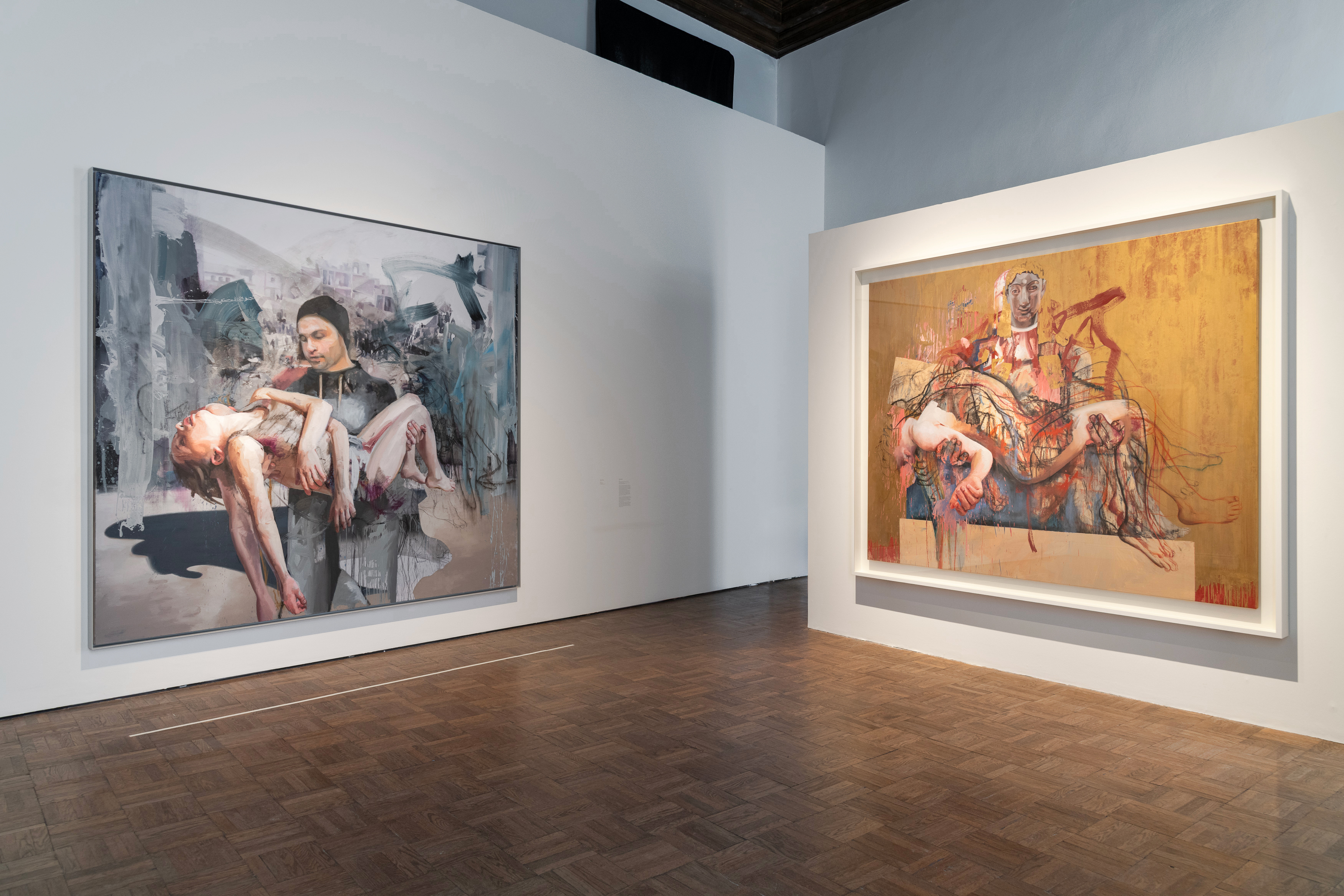 Jenny Saville, la mostra a Ca' Pesaro, Venezia. Foto: Irene Fanizza 