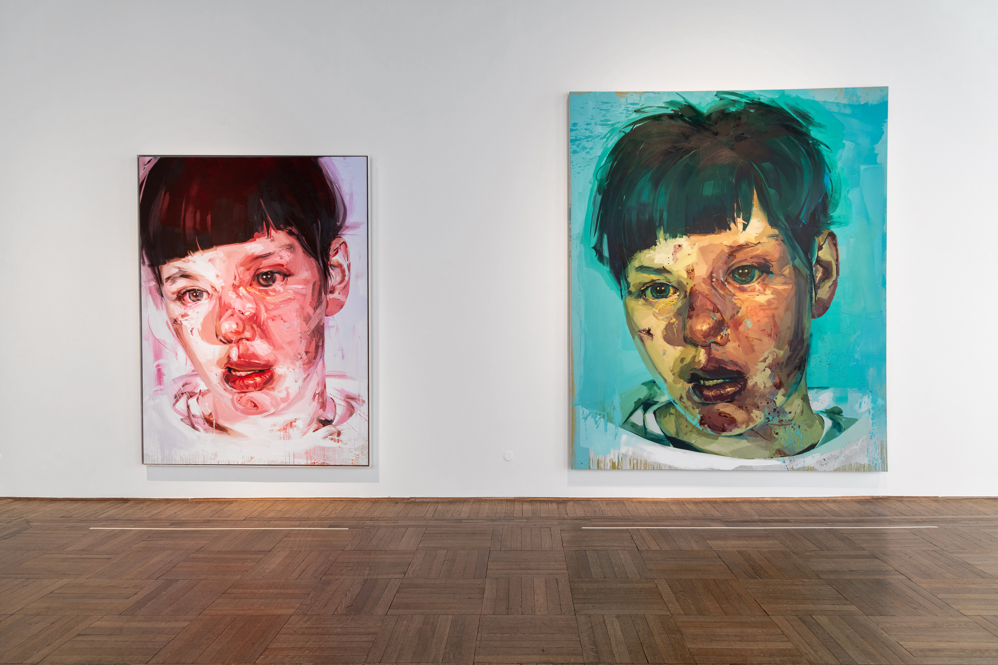 Jenny Saville, la mostra a Ca' Pesaro, Venezia. Foto: Irene Fanizza 