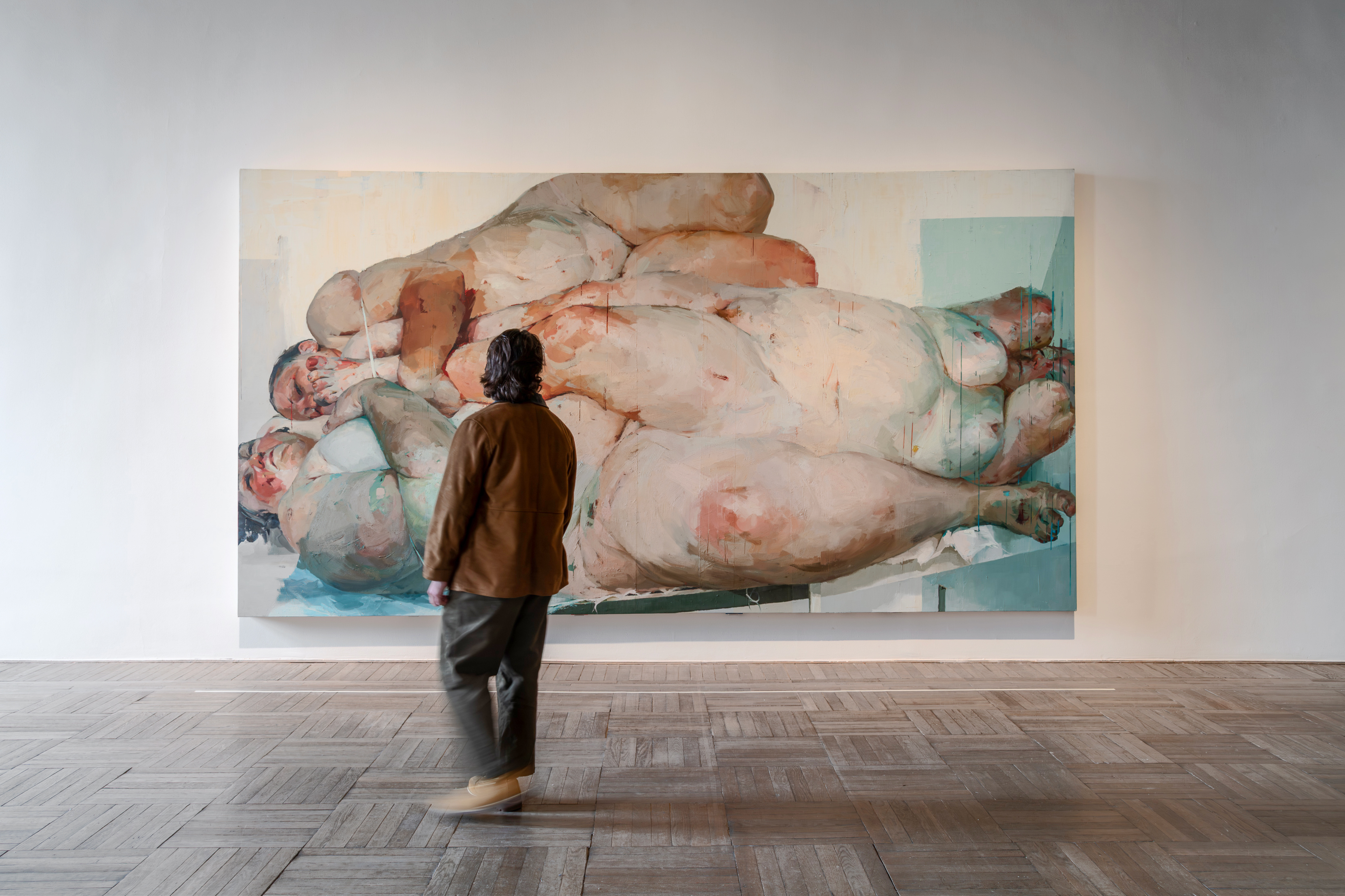 Jenny Saville, la mostra a Ca' Pesaro, Venezia. Foto: Irene Fanizza 