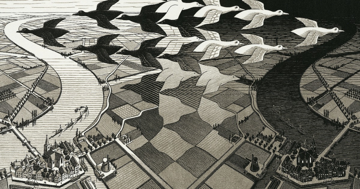Escher giorno e notte