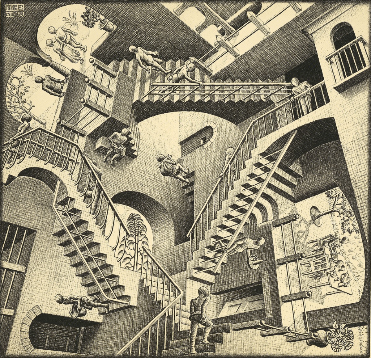 Escher Relatività