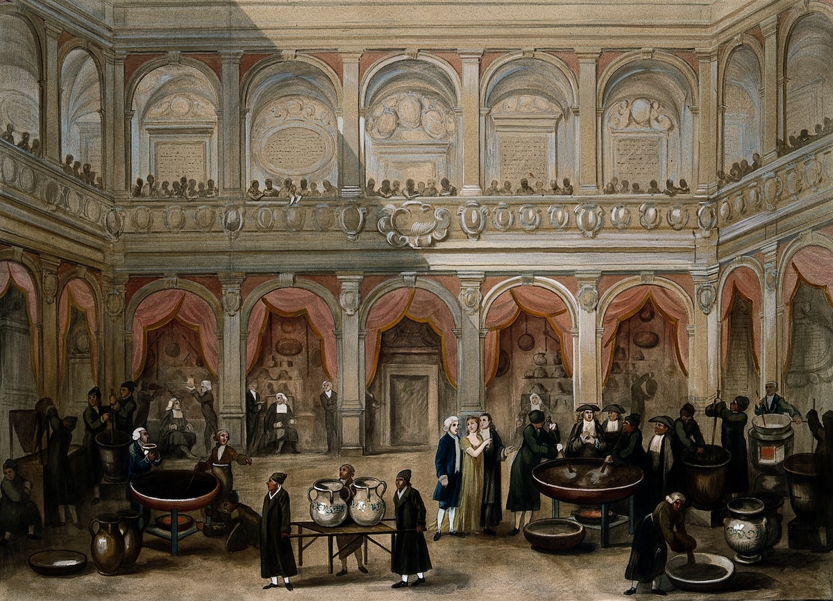 La manifattura della teriaca a Bologna (1818)