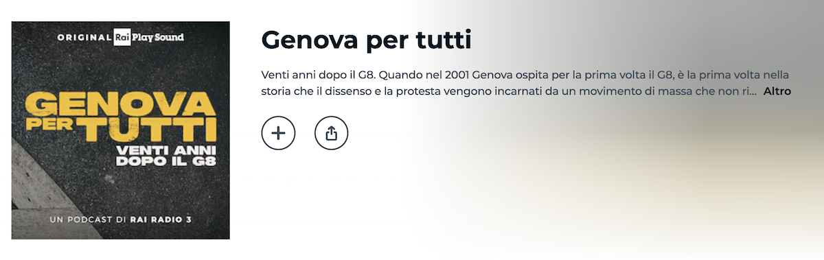 Genova per tutti - Radio3