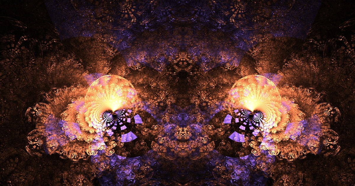 Impatto dell'Intelligenza Artificiale sulla Creatività Umana e le Implicazioni Legali ed Etiche nell'Arte 3 frattale arte multimediale
