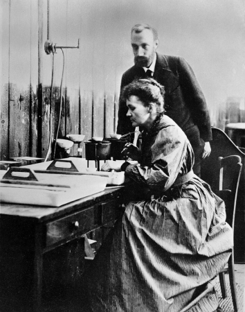 Marie e Pierre Curie