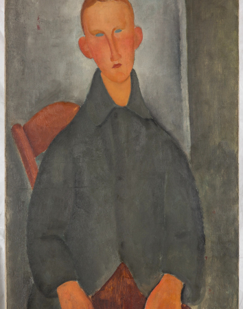 Modigliani ragazzo dai capelli rossi Modigliani ragazzo dai capelli rossi