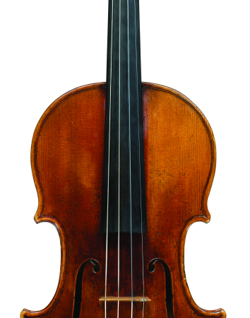 Violino Cremonese, 1715. Collezioni Liutarie del Comune di Cremona, esposto al Museo del Violino (courtesy Museo del Violino)