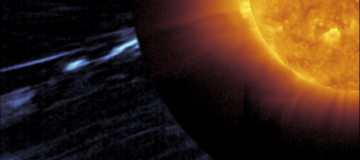 Il coronografo Metis ha osservato per la prima volta un colpo di frusta magnetico sul Sole