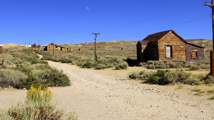 la città fantasma di Bodie