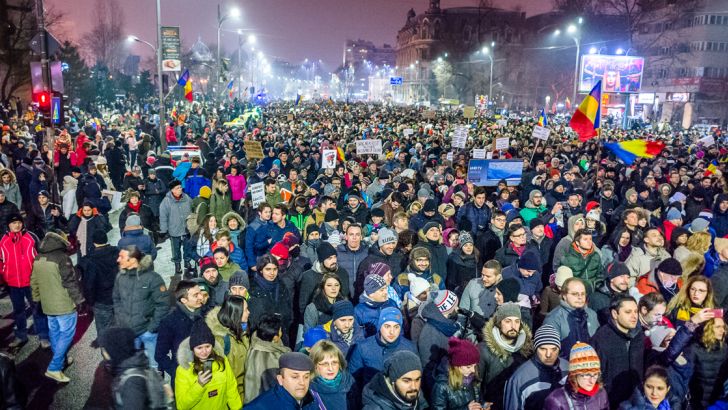 Proteste in Romania