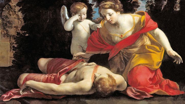 Giovan Francesco Gessi (Bologna 1588 – 1649) Morte di Adone