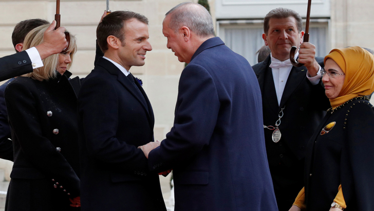 Macron e Erdogan