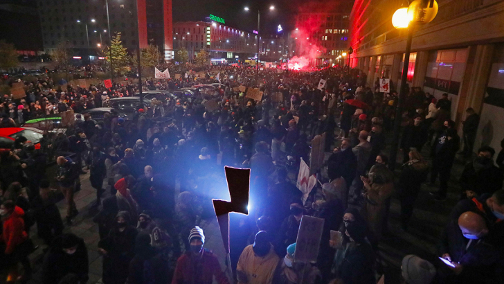 Proteste a Varsavia