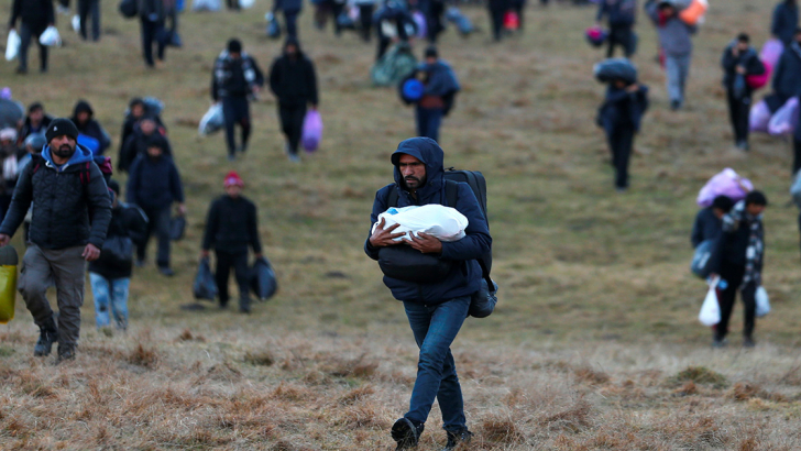 Migranti lungo la rotta dei Balcani