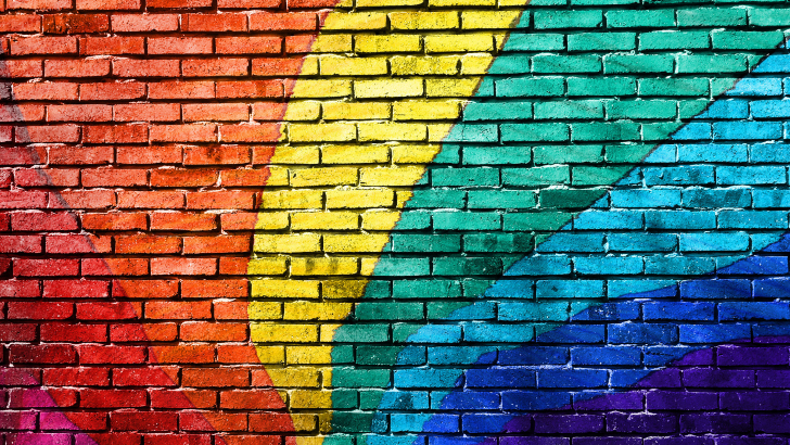 muro arcobaleno