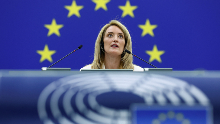 Roberta Metsola, nuova presidente del Parlamento Ue. Foto: Reuters Roberta Metsola, nuova presidente del Parlamento Ue. Foto: Reuters