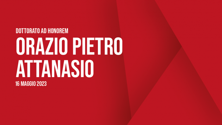 Dottorato ad honorem a Orazio Pietro Attanasio