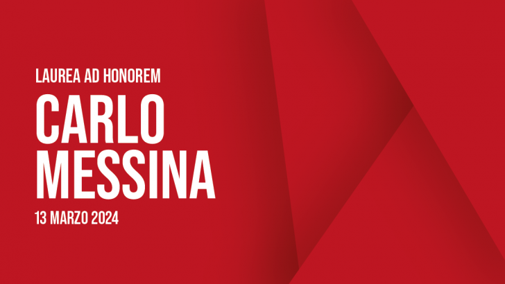 Laurea ad honorem a Carlo Messina