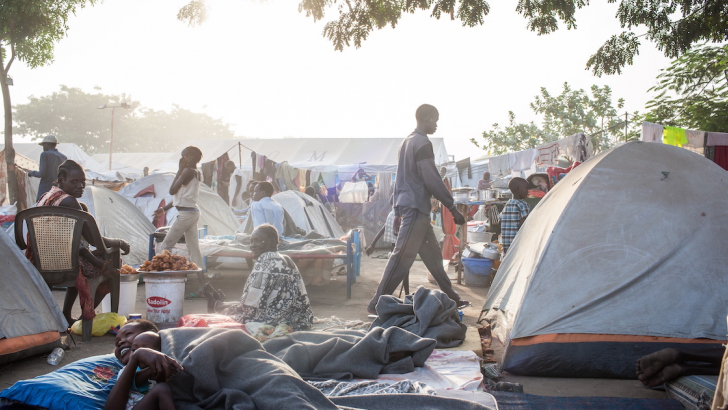 South Sudan, refugees. Photo by Andrei Pungovschi, Contrasto