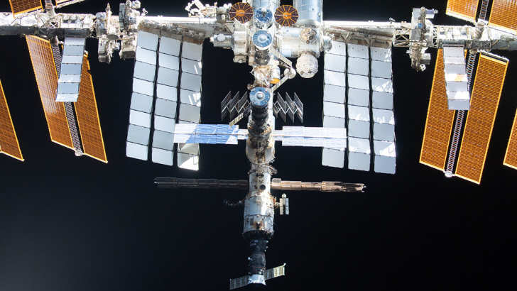 La stazione spaziale internazionale. Foto: NASA