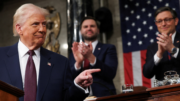 Donald Trump al Congresso degli Stati Uniti