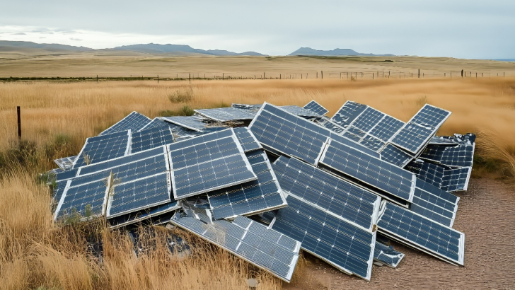 Rifiuti di pannelli fotovoltaici