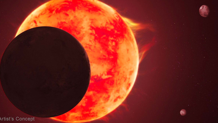 zione artistica del sistema Trappist 1