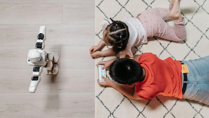 bambini e robot