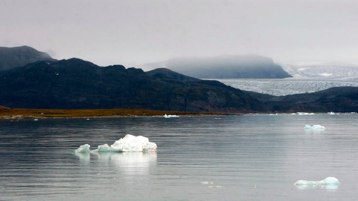 isole svalbard, golfo e ghiacci