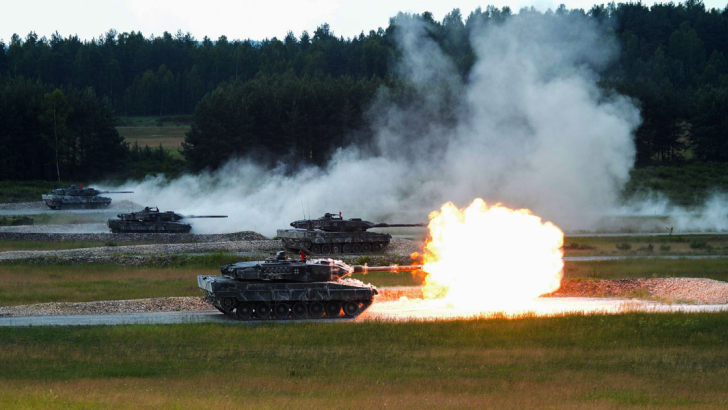 Un esercitazione militare. Foto: Kevin S. Abale via Wikimedia commons