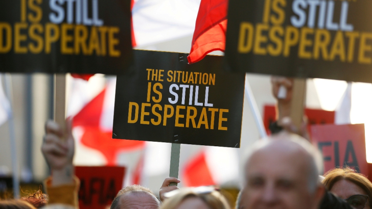 Proteste Daphne Caruana Galizia Proteste Daphne Caruana Galizia