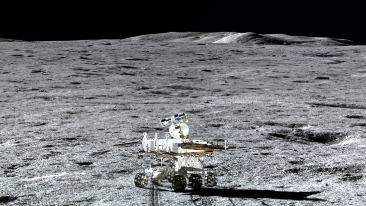 Il rover lunare cinese durante la missione Chang'e 3. Foto: CSNA/Siyu Zhang/Kevin M. Gill