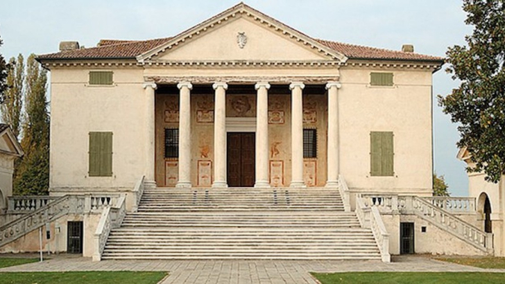 facciata della villa Badoer