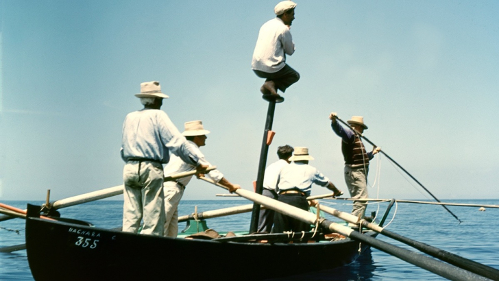 foto marinai in barca