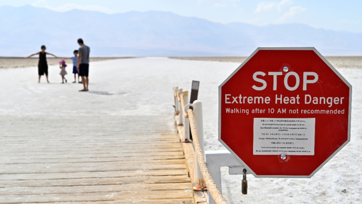 Death valley troppo caldo