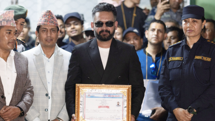 Il Presidente Nepal Balendra Shah