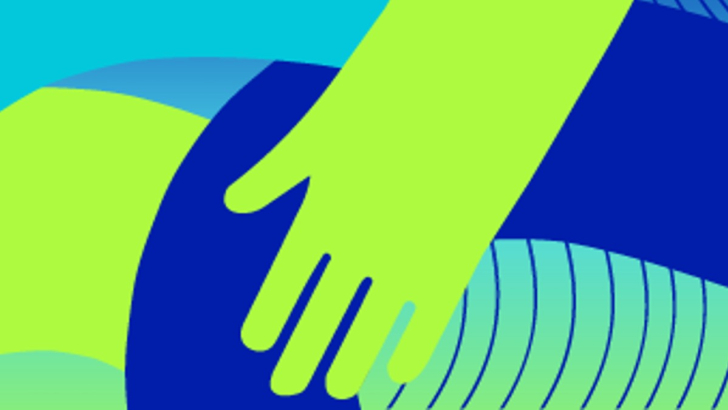 disegno astratto con disegno mano 